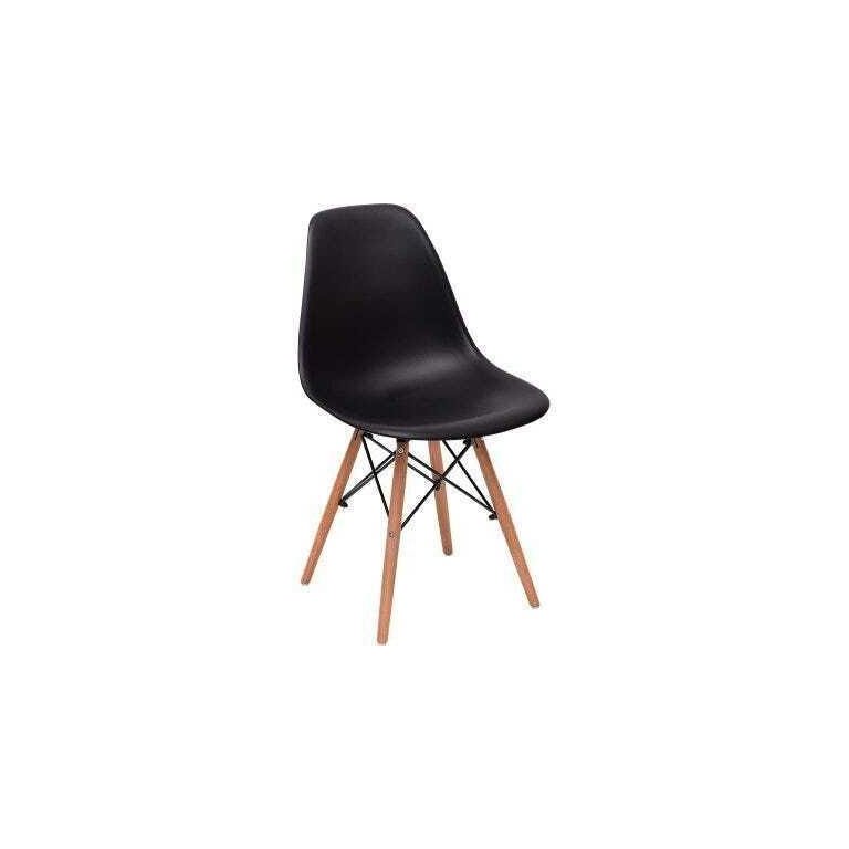 Cadeira Charles Eames Eiffel Preta