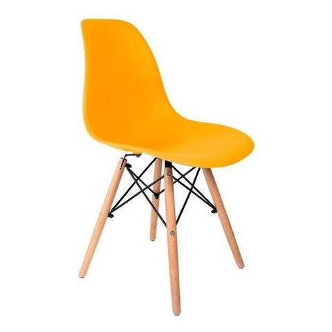 Cadeira Charles Eames Eiffel Dkr Wood - Design