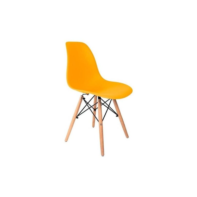 Cadeira Charles Eames Eiffel Dkr Wood - Design Cadeira Charles Eames Eiffel Dkr Wood - Design
