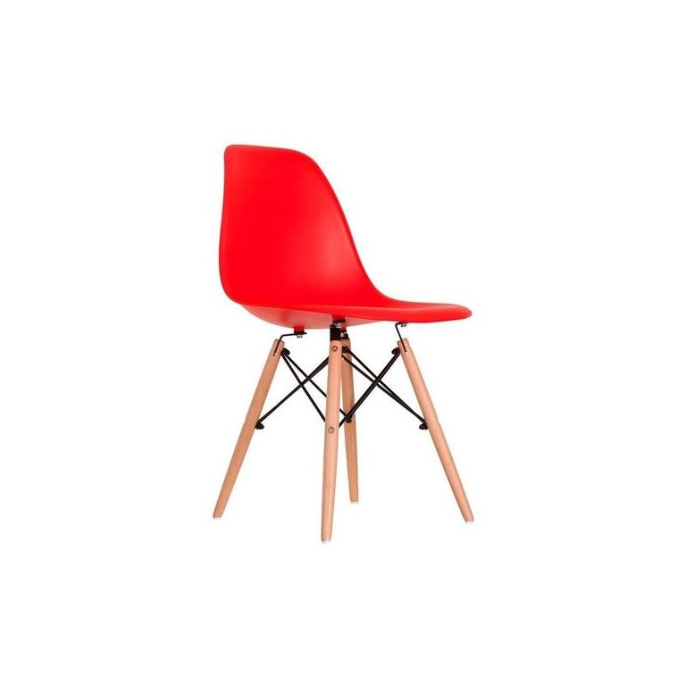 Cadeira Charles Eames Eiffel Dkr Wood - Design
