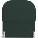 Ver imagem 7 de Cabeceira Cama Box 100cm Lanna com Puff Recamier Doha W01 Suede Verde Musgo - Lyam Decor