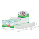 Ver imagem 3 de Bicama Infantil Uly Princesa Encantada com Colchões