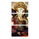 Ver imagem 2 de Conjunto de 3 Telas Decorativas Lord Ganesha Médio