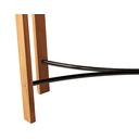 Ver imagem 5 de Aparador Hall de Entrada Sala Quarto Áustria Pés de Madeira Moderno Tampo Off White