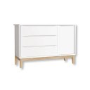 Ver imagem 5 de Jogo de Quarto Bebê Completo 3 Portas Classic Branco Pés Madeira Natural