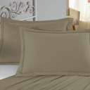 Ver imagem 1 de Porta Travesseiro Matelado Nobre 1 Peça Malha 100% Algodão - Avelã