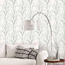 Ver imagem 1 de Papel de Parede Attractive 2 Folhagem Branco 372604