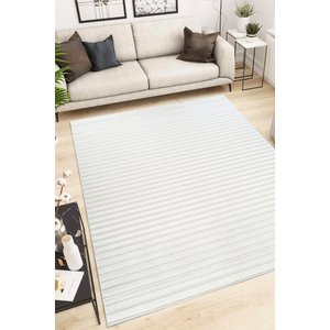 Tapete Sala 200x250 Chevron Bege 398