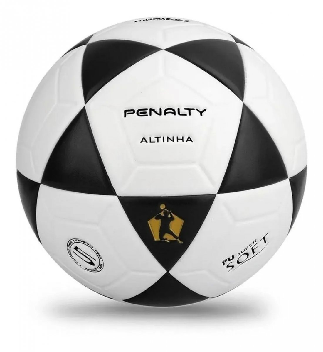 Bola de Futvolei Altinha XXI BC-PT Branca Original Penalty - 1