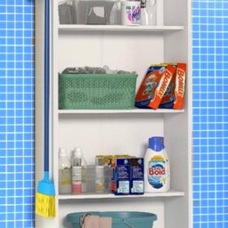 Área De Serviço Armário Com Prateleiras Armazenamento - 2