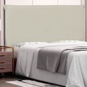 Ver imagem 5 de Cabeceira Decorativa King Size 1,95m Trento PU Marfim - Gran Belo