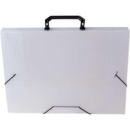 Maleta Plastica com Alca Dellosmile Oficio Cristal - 1