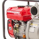 Ver imagem 4 de Motobomba Kawashima GW300 212cc 7HP 4T 26MCA 60000L/H À Gasolina Para Abastecimento de Cisternas