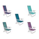 Ver imagem 1 de Cadeira Reclinável Mor, Alumínio, Cores Sortidas - 2104