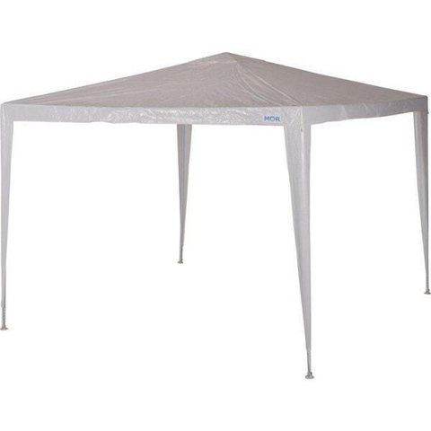 Barraca Gazebo Mor Ráfia 3537, 3m, Branca