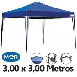 Tenda Gazebo X-flex 3,00x3,00m Azul Mor - 2