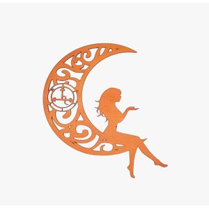 Lua com Lilith:laranja