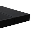 Ver imagem 2 de Cama Box Casal Bipartido NK Camas Sintético Preto 40x138x188