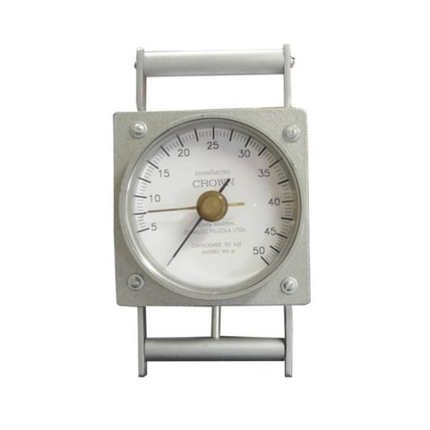 Dinamômetro Analógico Força Tração Faixa 1 A 50kg Medidor Escapular