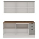 Ver imagem 5 de Armário de Cozinha Compacta Modulada 2,0m 9 Peças Iluminata Genialflex