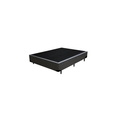 Base Box Casal Linhão Cinza