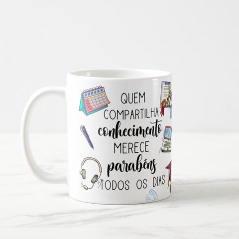 Caneca Presente Dia Dos Professores para Secretaria Escolar