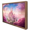 Ver imagem 1 de Quadro Decorativo Castelo Encantado em Moldura Caixa Tacolado Moldura Caixa 3cm Madeira com Vidro 20