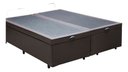Ver imagem 3 de Cama Box Baú Queen com Blindagem Fabricação Própria Blindada - Suede - Marrom