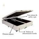 Ver imagem 6 de Cama Box Baú Queen com Blindagem Fabricação Própria Blindada - Suede - Marrom