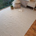 Ver imagem 2 de Tapete Artesanal Kilim Nira Fendi Cru 200 x 250