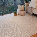 Ver imagem 1 de Tapete Artesanal Kilim Nira Fendi Cru 200 x 250