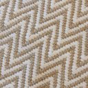 Ver imagem 4 de Tapete Artesanal Kilim Nira Fendi Cru 200 x 250