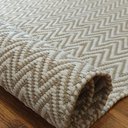 Ver imagem 5 de Tapete Artesanal Kilim Nira Fendi Cru 200 x 250