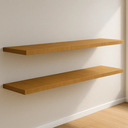 Ver imagem 3 de 2 Prateleiras Mdf 30x100cm para Sala sem Suporte 18mm