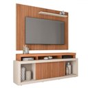 Ver imagem 2 de Rack com Painel para Tv até 70 Polegadas Puerto Freijó/off White - Pnr Móveis
