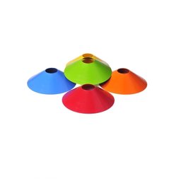 Kit 20 Argolas 20 Cones e 20 Chapeu Chines Agilidade - 5