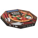 Ver imagem 2 de Kit para Pizza Tramontina com Lâminas em Aço Inox e Cabos de Polipropileno Preto 14 Peças