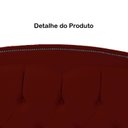 Ver imagem 4 de Kit Cabeceira e Calçadeira com Baú 195 Cm King Casal Diana Suede Bordo - Fina Mobília
