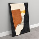 Ver imagem 5 de Quadro Decorativo Abstrato Convexo Sala Quarto Casa Escritório