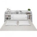 Ver imagem 3 de Cabeceira Elisa Casal Framar Box 1,38cm Branco Preto