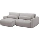 Ver imagem 5 de Sofá Retrátil Reclinável para Sala de Estar Living 210cm Sevilha F04 Veludo Cinza