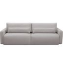 Ver mais imagens de Sofá Retrátil Reclinável para Sala de Estar Living 210cm Sevilha F04 Veludo Cinza