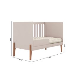 Jogo Quarto Infantil Completo Iris 100% Mdf- com Roupeiro e Cômoda Sistema Antitombamento - Moveis e - 3
