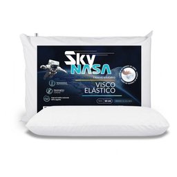 Travesseiro Sky Nasa Baixo 10cm Hipoalergenico Espuma - 1