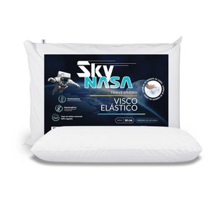Travesseiro Sky Nasa Baixo 10cm Hipoalergenico Espuma