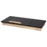 Suporte Para Notebook Mdf Preto E Pinus Dobrável E Mouse Pad - 10