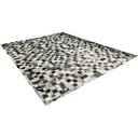 Ver imagem 2 de Tapete De Couro preto branco salino 3,00x4,00 c/b pç 10x10cm
