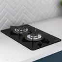 Ver imagem 1 de Cooktop 2 Bocas Safe Vidro Preto 27001201 - Fogatti