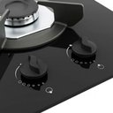Ver imagem 4 de Cooktop 2 Bocas Safe Vidro Preto 27001201 - Fogatti