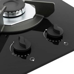 Cooktop 2 Bocas Safe Vidro Preto 27001201 - Fogatti - 4